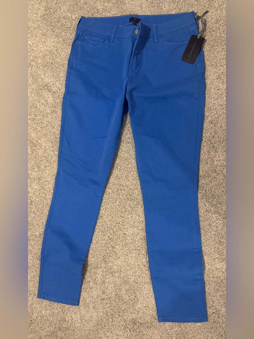 Women's Bright Blue Stretch Skinny Jeans